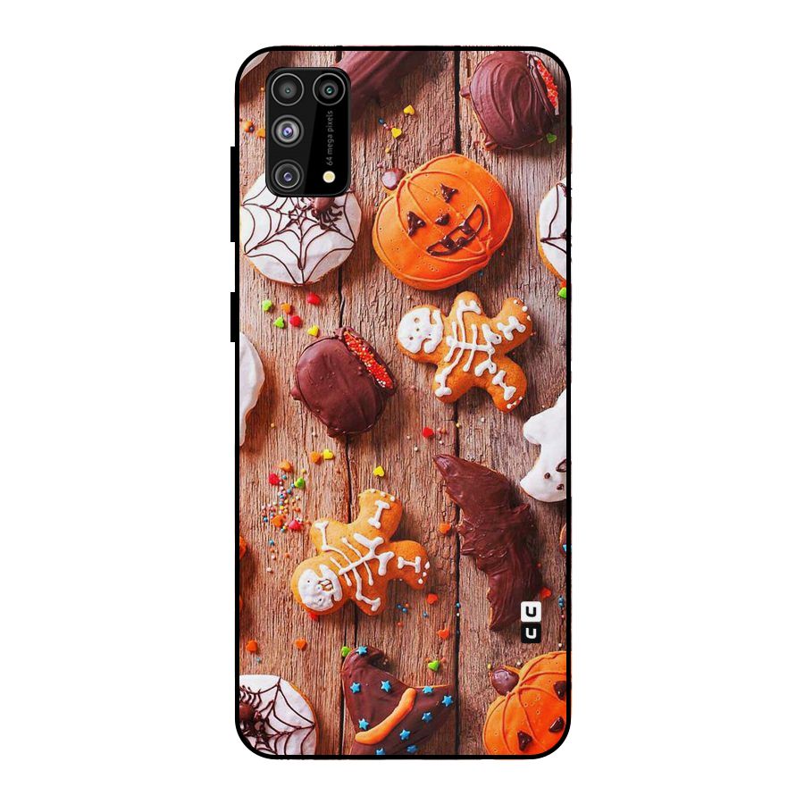 Halloween Chocolates Metal Back Case for Galaxy F41