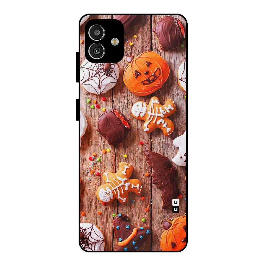 Halloween Chocolates Metal Back Case for Galaxy M13 5G