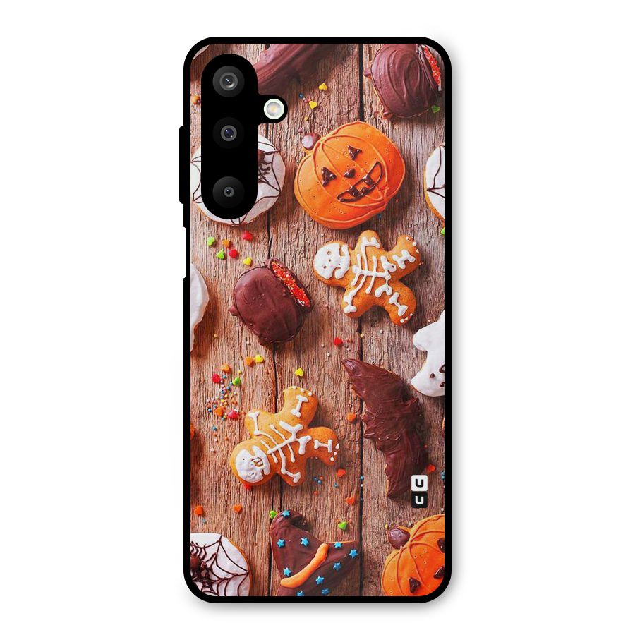 Halloween Chocolates Metal Back Case for Galaxy M16