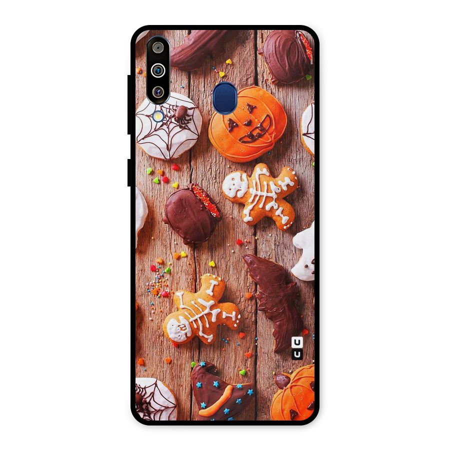 Halloween Chocolates Metal Back Case for Galaxy M30