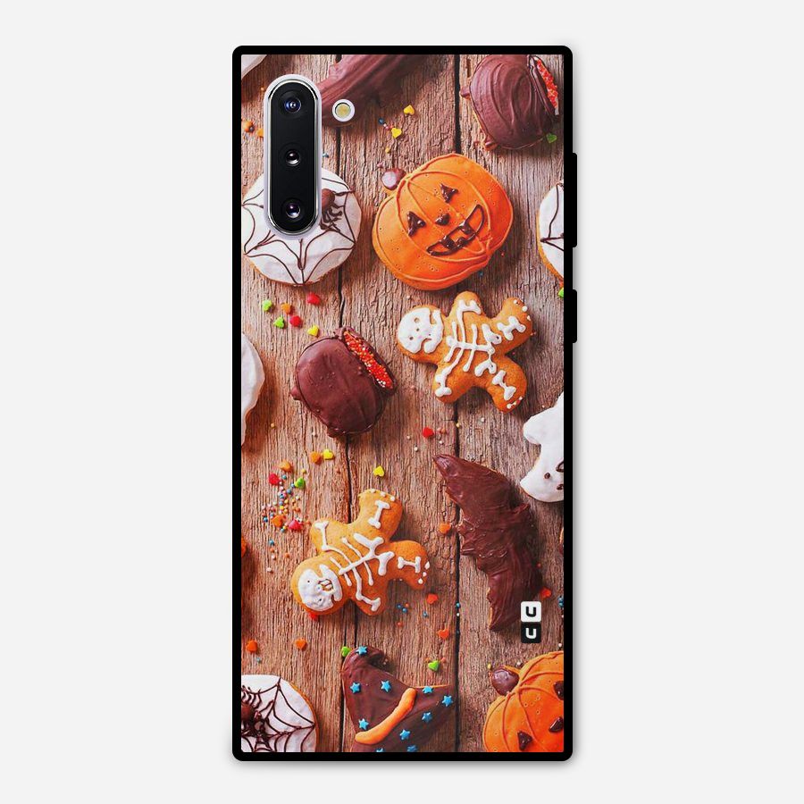 Halloween Chocolates Metal Back Case for Galaxy Note 10