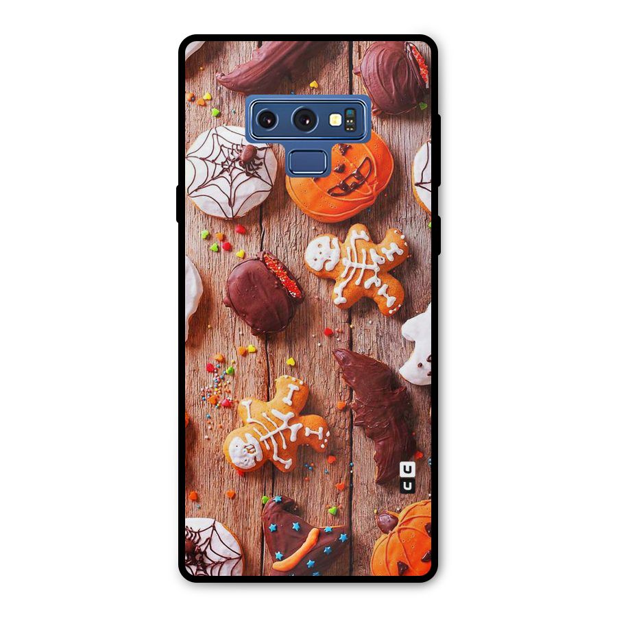 Halloween Chocolates Metal Back Case for Galaxy Note 9