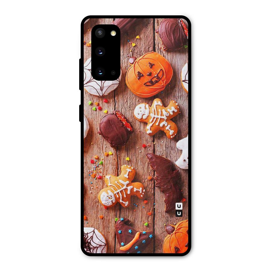 Halloween Chocolates Metal Back Case for Galaxy S20