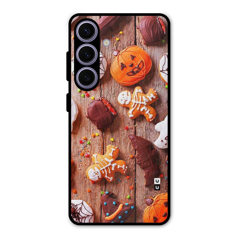 Halloween Chocolates Metal Back Case for Galaxy S24