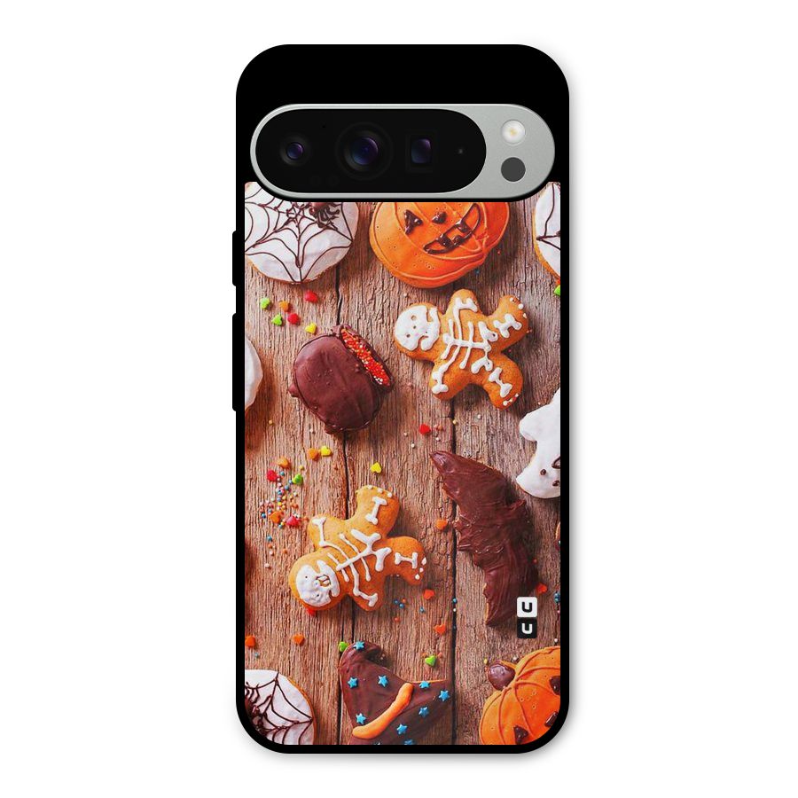 Halloween Chocolates Metal Back Case for Google Pixel 9 Pro XL