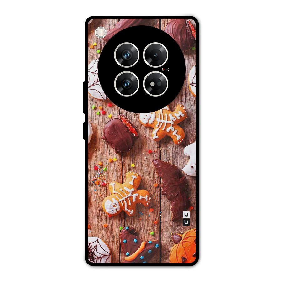 Halloween Chocolates Metal Back Case for Infinix Zero 40 5G