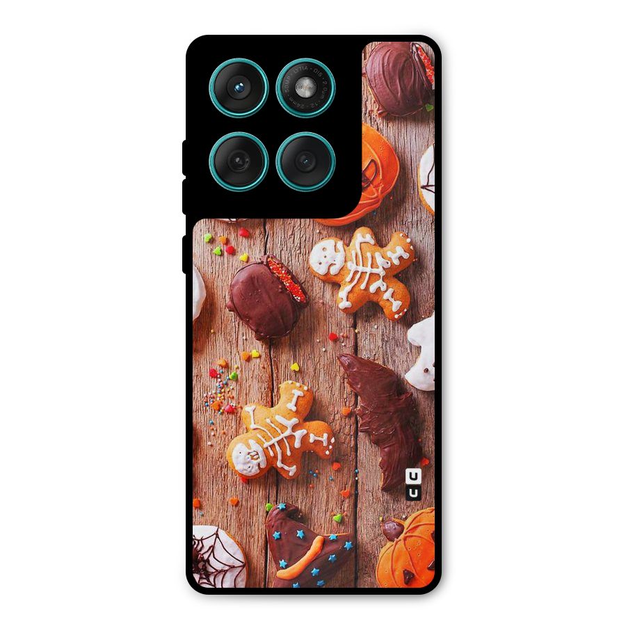 Halloween Chocolates Metal Back Case for Motorola Edge 60