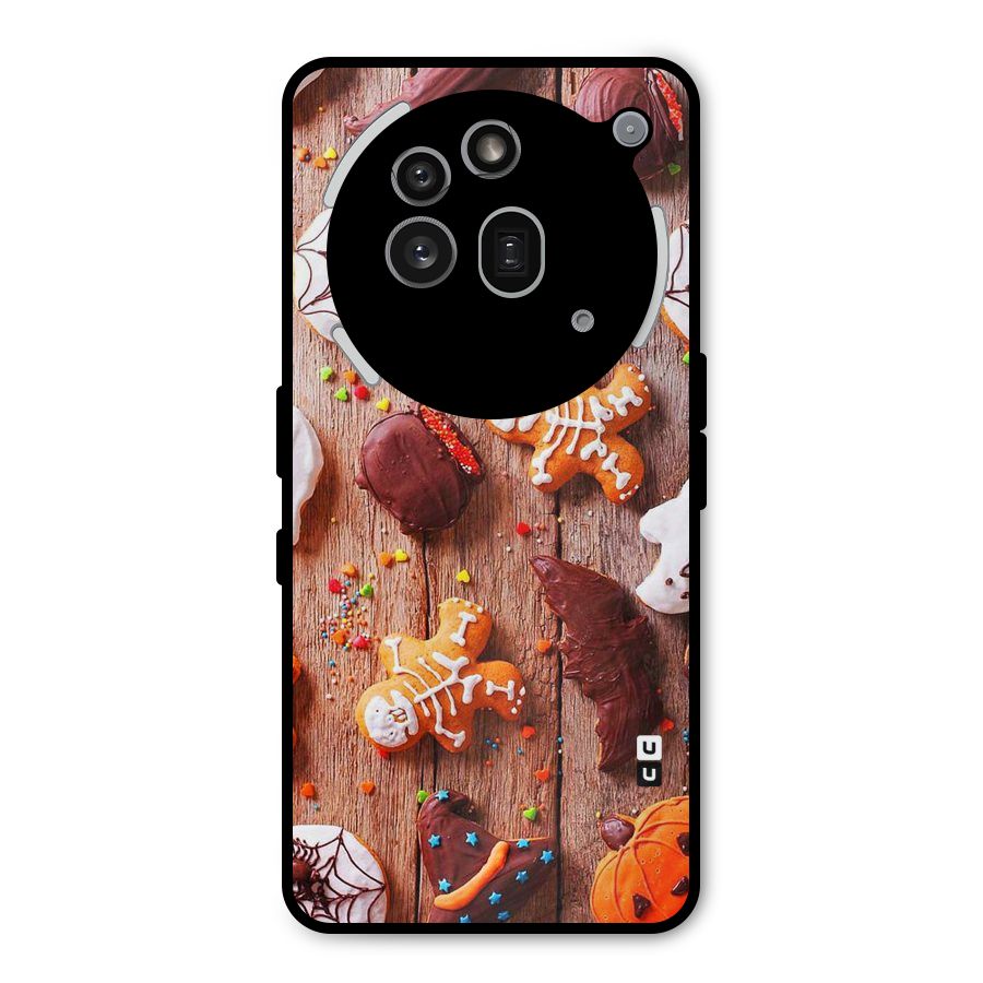 Halloween Chocolates Metal Back Case for Nothing Phone 3a Pro