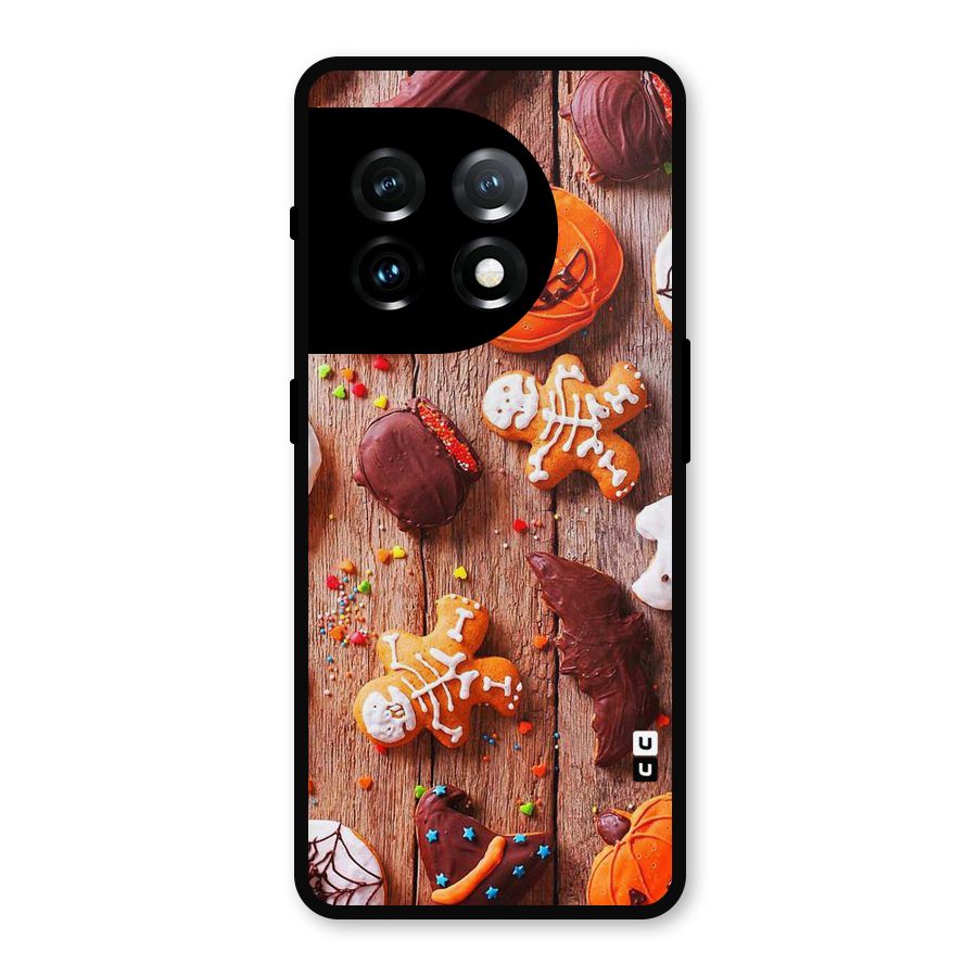 Halloween Chocolates Metal Back Case for OnePlus 11