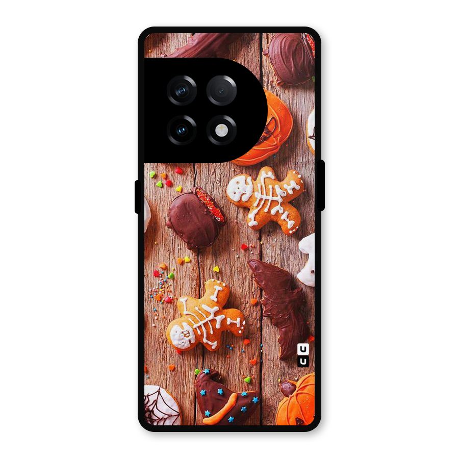 Halloween Chocolates Metal Back Case for OnePlus 11R