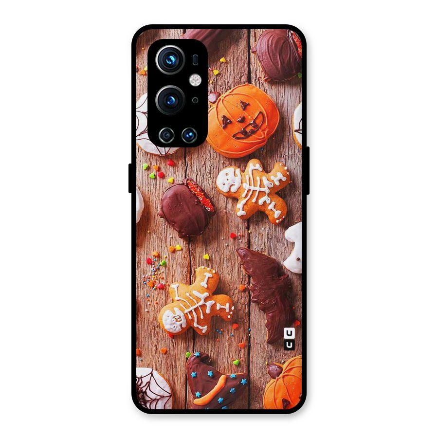 Halloween Chocolates Metal Back Case for OnePlus 9 Pro