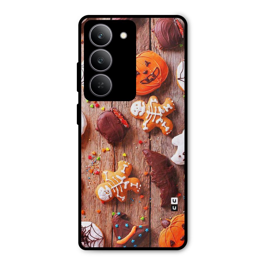 Halloween Chocolates Metal Back Case for Realme 14x