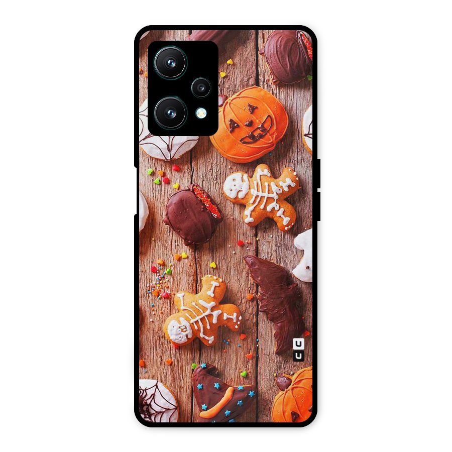 Halloween Chocolates Metal Back Case for Realme 9 Pro 5G