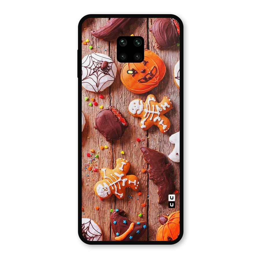 Halloween Chocolates Metal Back Case for Redmi Note 10 Lite