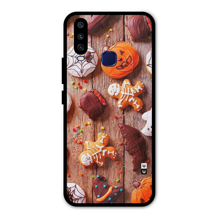 Halloween Chocolates Metal Back Case for Vivo Y15