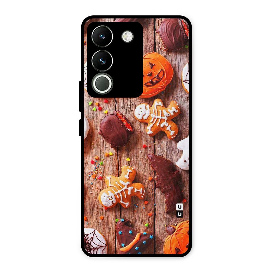Halloween Chocolates Metal Back Case for Vivo Y200