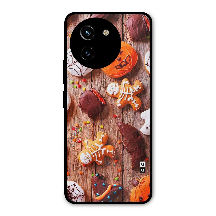 Halloween Chocolates Metal Back Case for Vivo Y200i