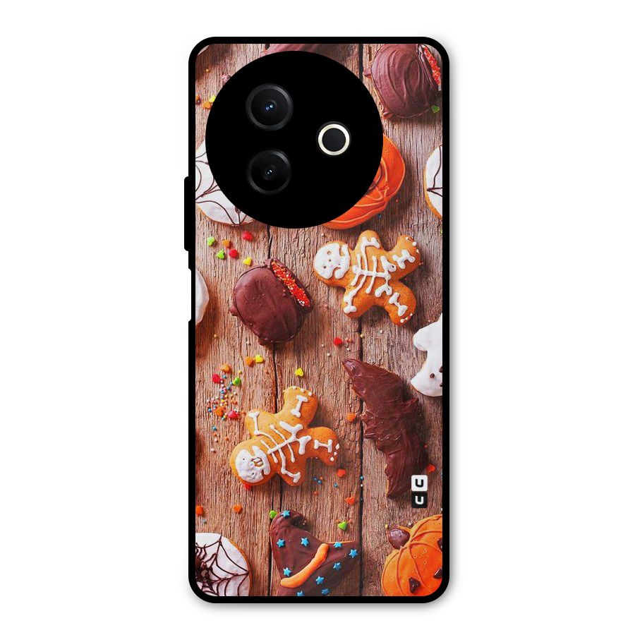Halloween Chocolates Metal Back Case for Vivo Y39