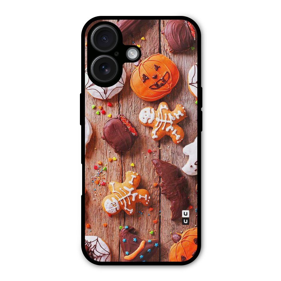 Halloween Chocolates Metal Back Case for iPhone 16