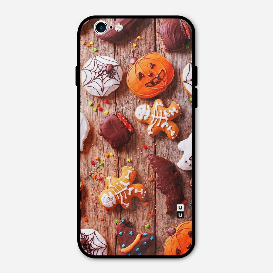 Halloween Chocolates Metal Back Case for iPhone 6 6s