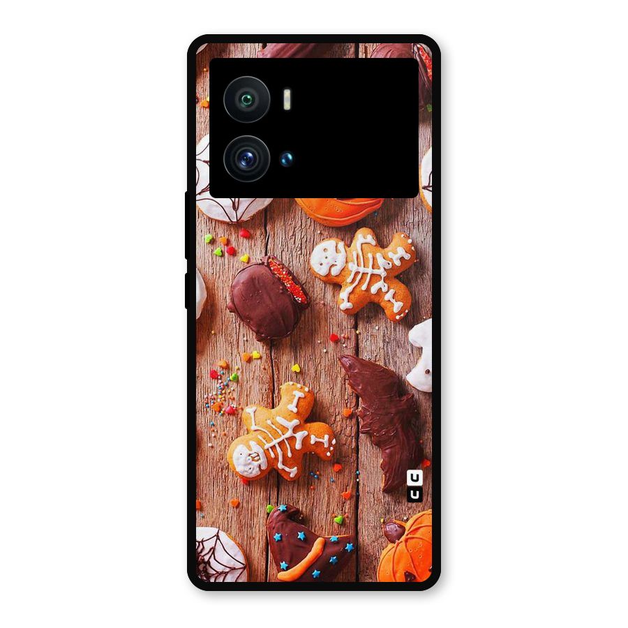 Halloween Chocolates Metal Back Case for iQOO 9 Pro