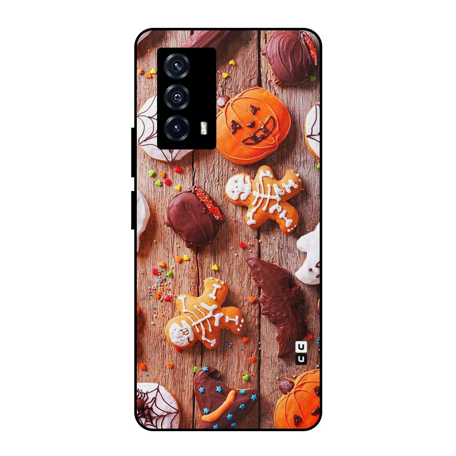Halloween Chocolates Metal Back Case for iQOO Z5