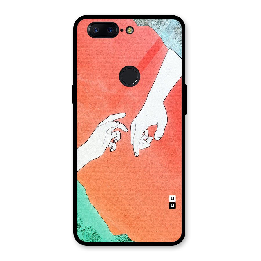 Hand Paint Drawing Glass Back Case for OnePlus 5T