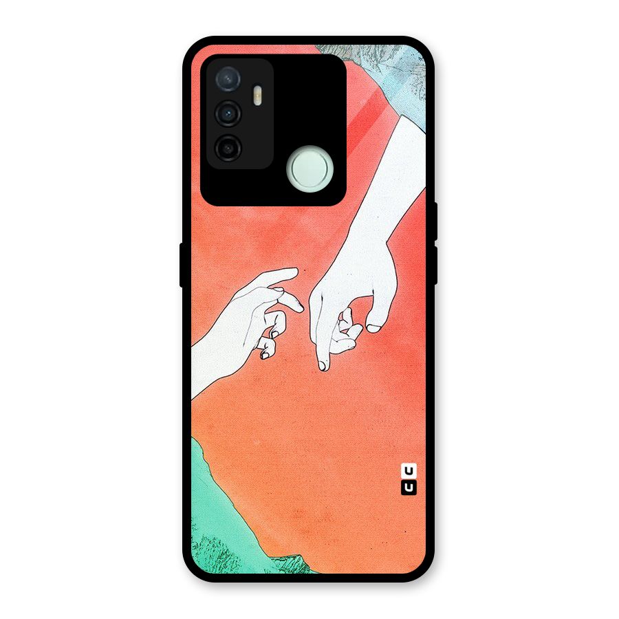 Hand Paint Drawing Glass Back Case for Oppo A53