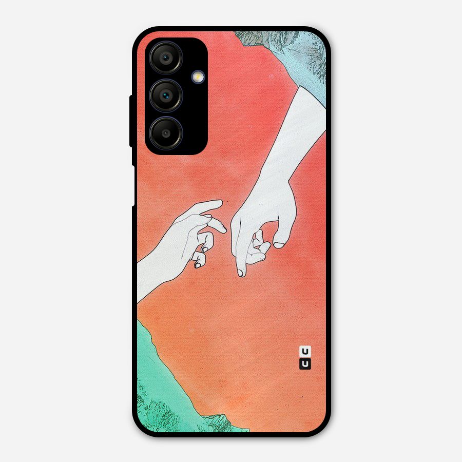 Hand Paint Drawing Metal Back Case for Galaxy A15 5G