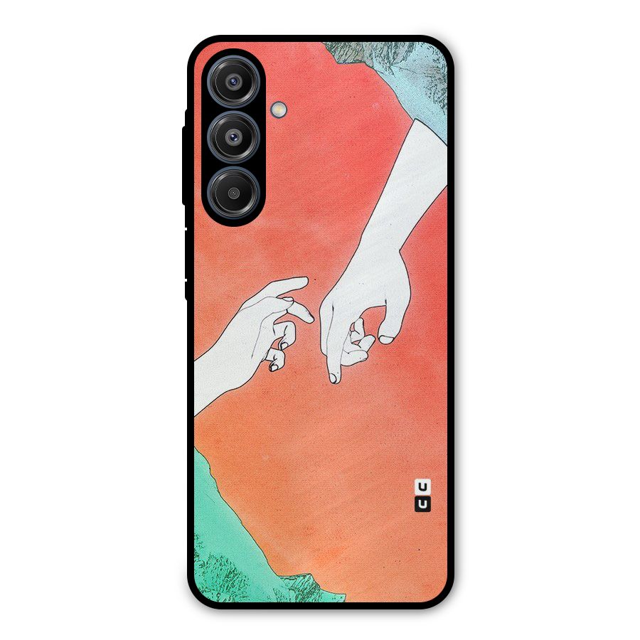 Hand Paint Drawing Metal Back Case for Galaxy A16 5G