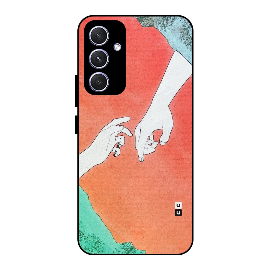 Hand Paint Drawing Metal Back Case for Galaxy A54