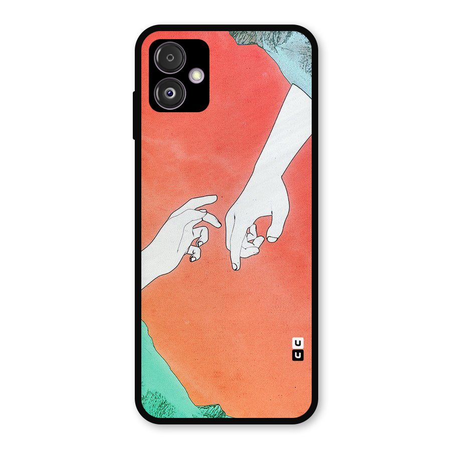 Hand Paint Drawing Metal Back Case for Galaxy F14