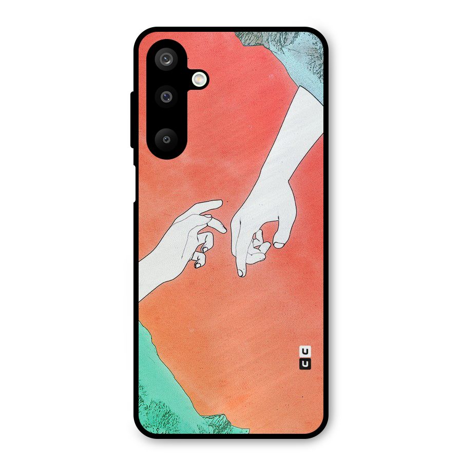 Hand Paint Drawing Metal Back Case for Galaxy M16