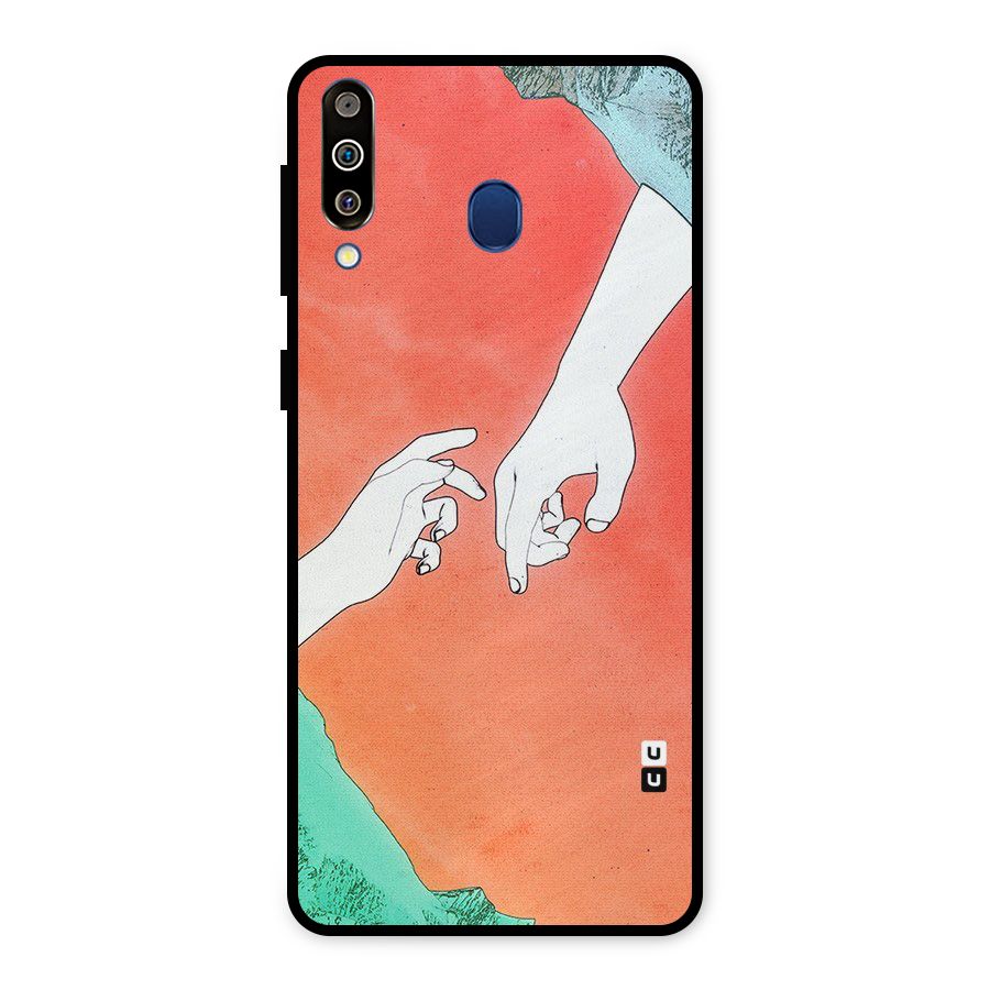 Hand Paint Drawing Metal Back Case for Galaxy M30