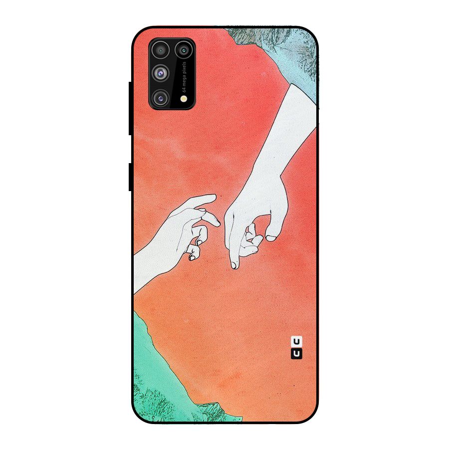 Hand Paint Drawing Metal Back Case for Galaxy M31