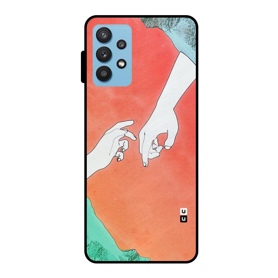 Hand Paint Drawing Metal Back Case for Galaxy M32 5G