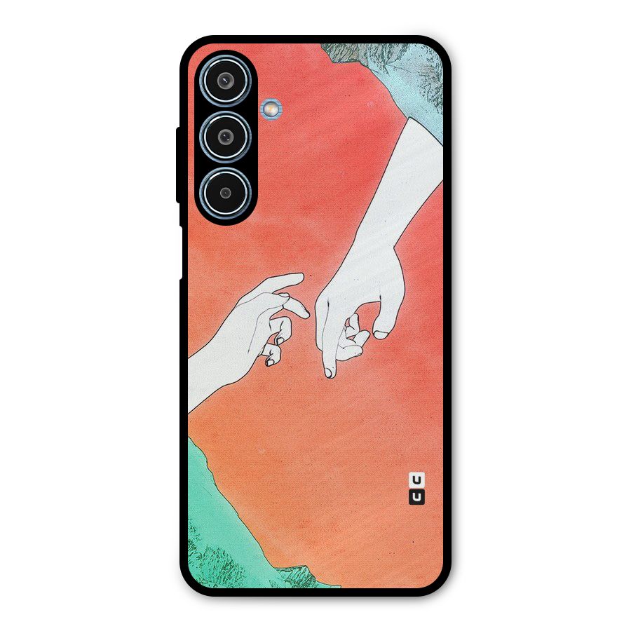 Hand Paint Drawing Metal Back Case for Galaxy M35