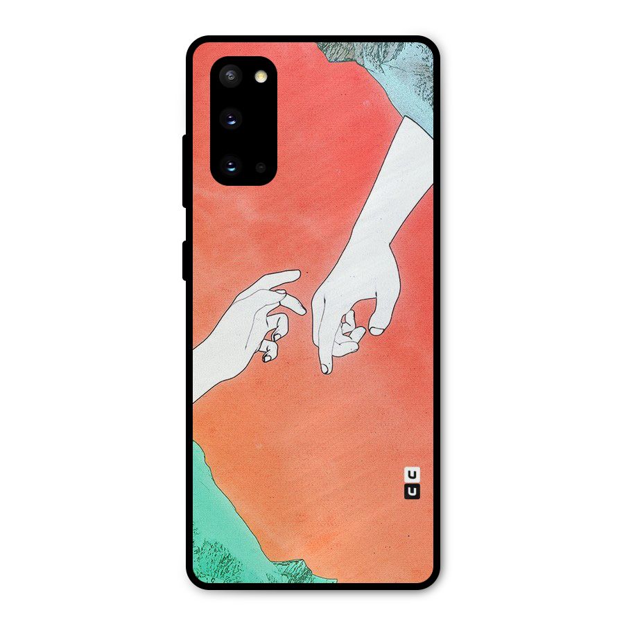 Hand Paint Drawing Metal Back Case for Galaxy S20