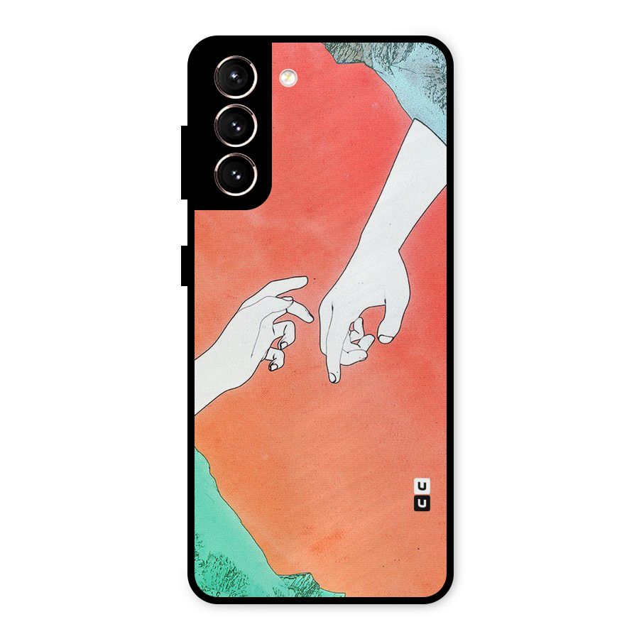 Hand Paint Drawing Metal Back Case for Galaxy S21 5G
