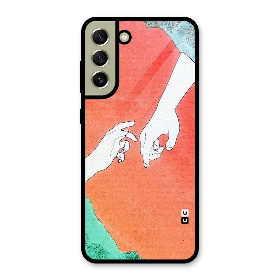 Hand Paint Drawing Metal Back Case for Galaxy S21 FE 5G (2023)