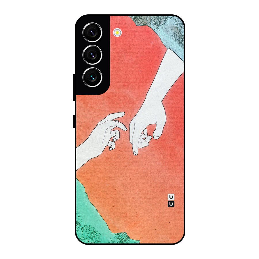 Hand Paint Drawing Metal Back Case for Galaxy S22 5G