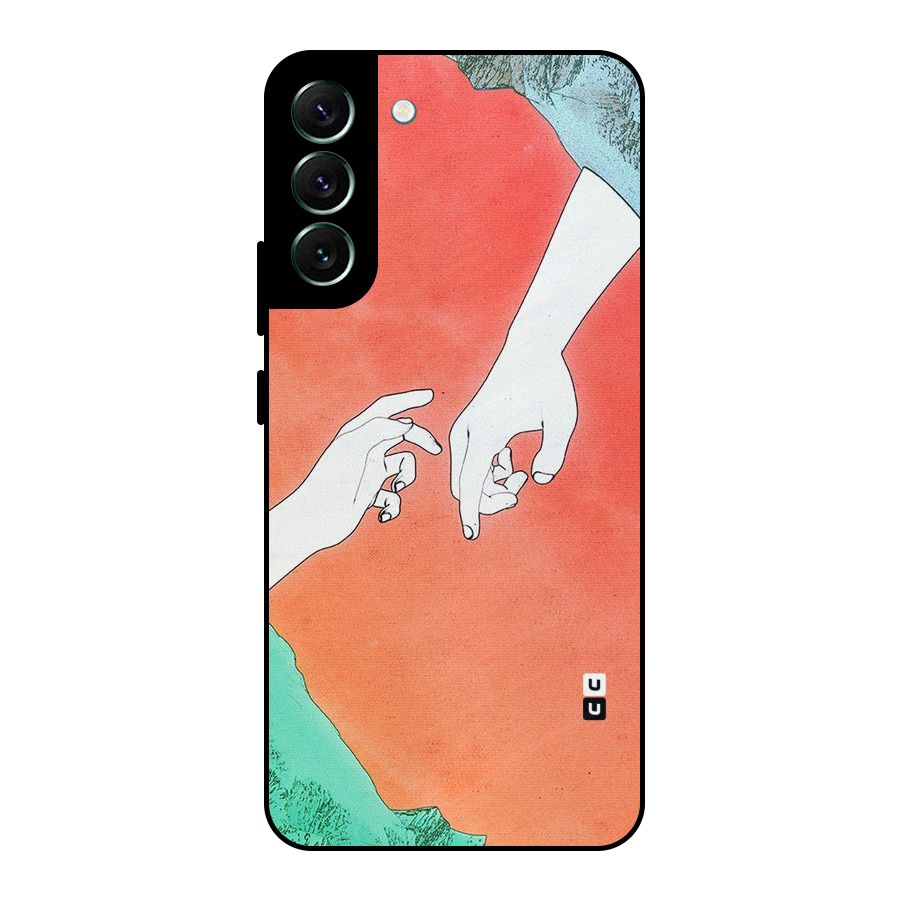 Hand Paint Drawing Metal Back Case for Galaxy S22 Plus 5G