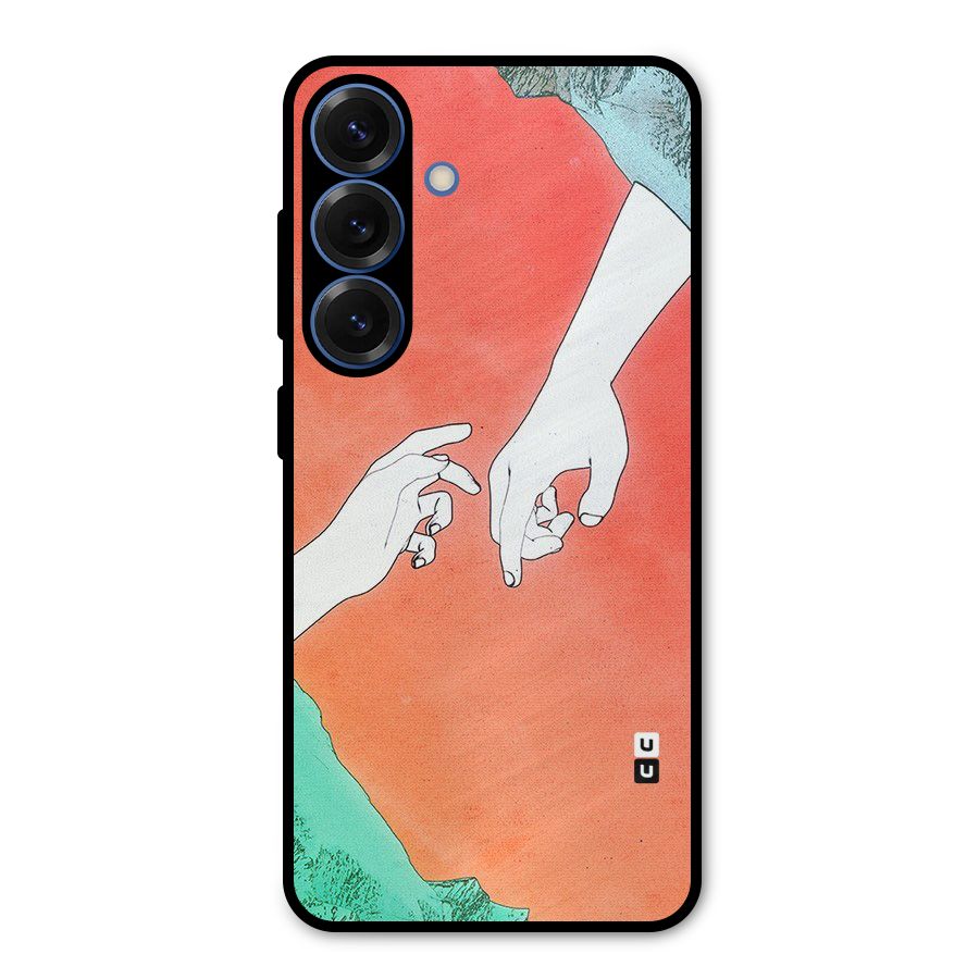 Hand Paint Drawing Metal Back Case for Galaxy S25