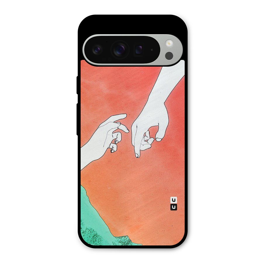 Hand Paint Drawing Metal Back Case for Google Pixel 9 Pro XL