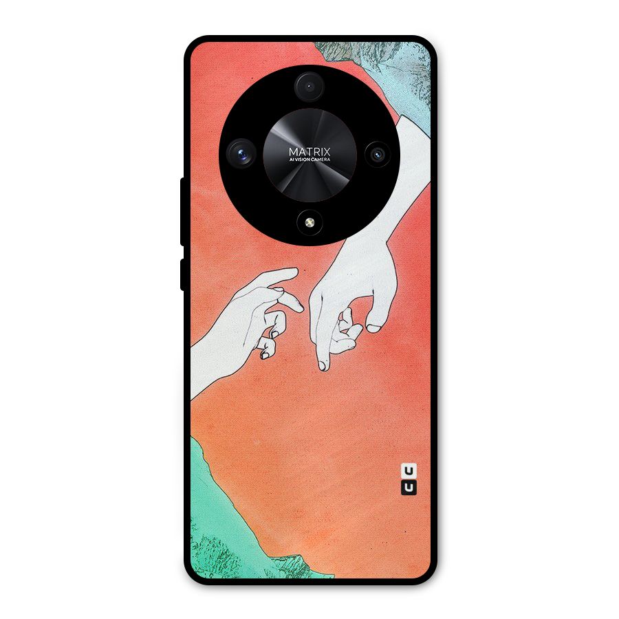 Hand Paint Drawing Metal Back Case for Honor X9b