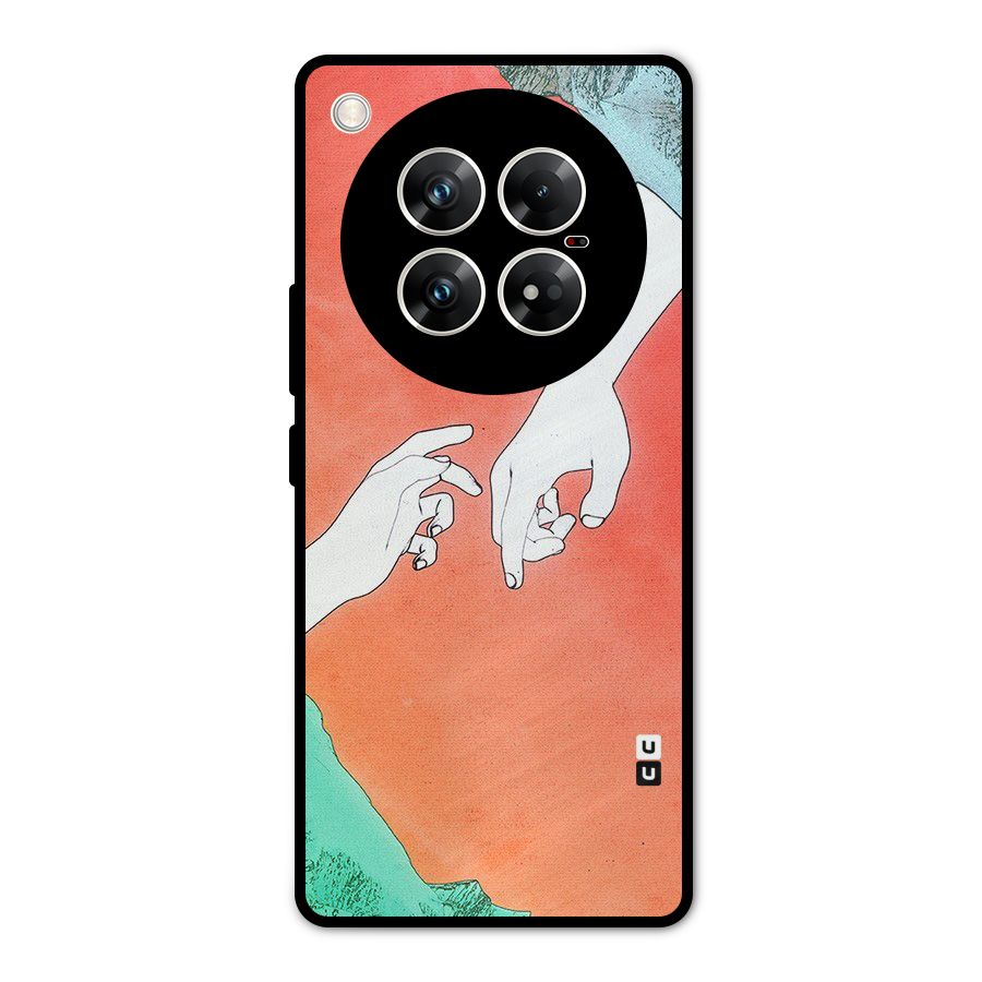 Hand Paint Drawing Metal Back Case for Infinix Zero 40 5G