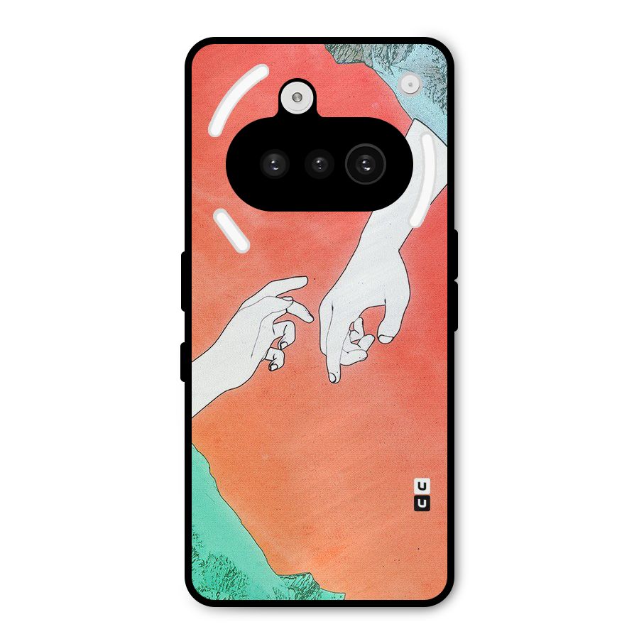 Hand Paint Drawing Metal Back Case for Nothing Phone 3a