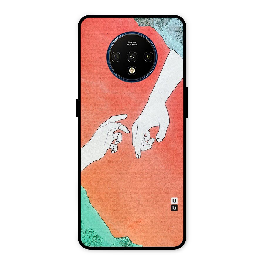 Hand Paint Drawing Metal Back Case for OnePlus 7T