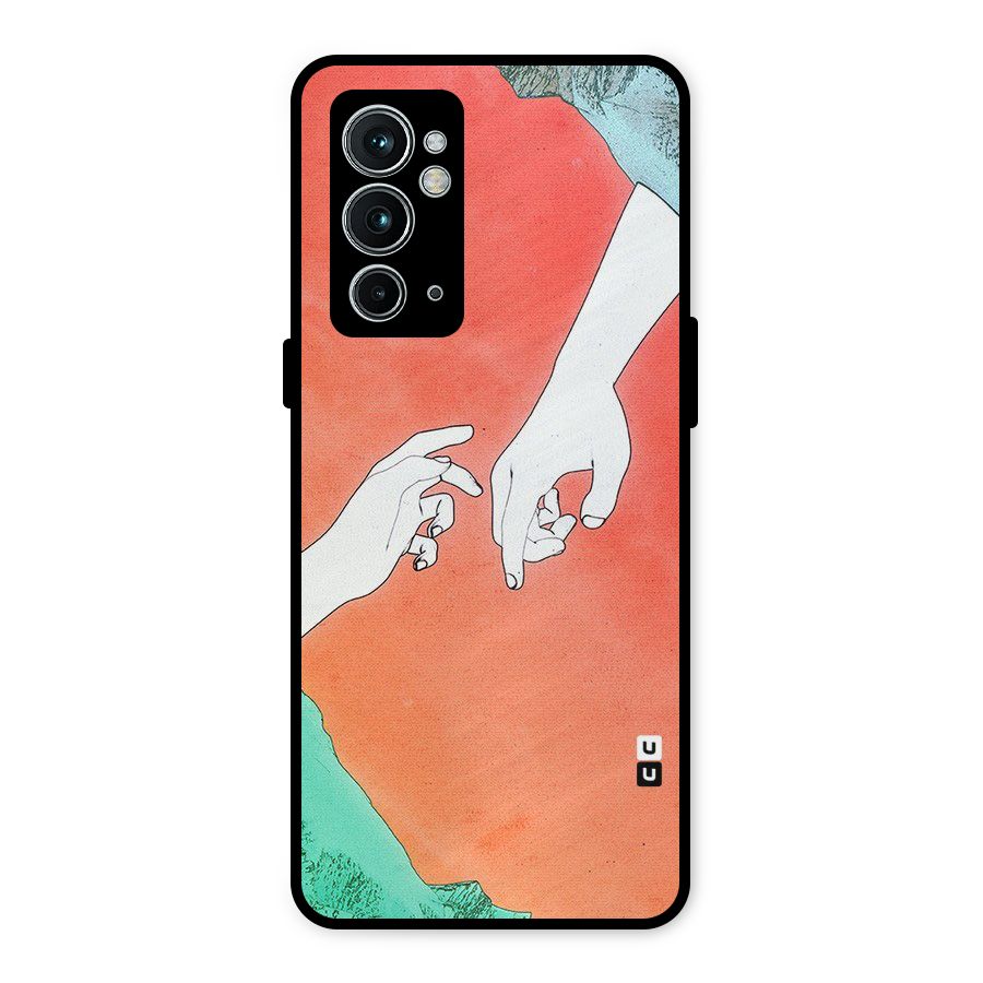 Hand Paint Drawing Metal Back Case for OnePlus 9RT 5G
