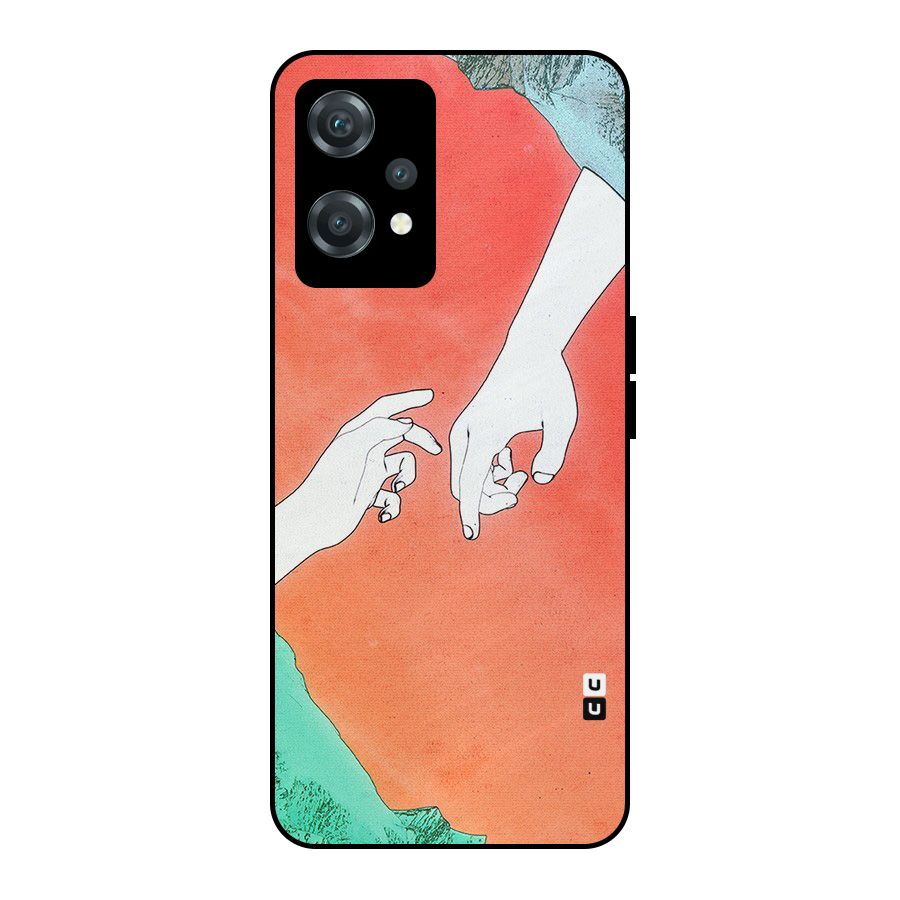 Hand Paint Drawing Metal Back Case for OnePlus Nord CE 2 Lite 5G